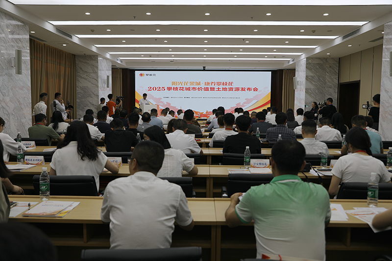 2025攀枝花城市價(jià)值暨土地資源發(fā)布會(huì)圓滿(mǎn)落幕，56宗優(yōu)質(zhì)土地集中亮相